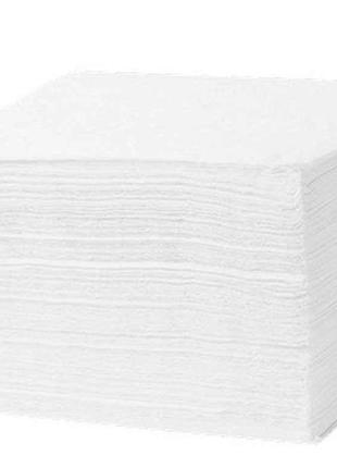 Серветки паперові 1-шарові, 500шт, білий ТМ Eco Line