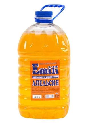 Мило рідке 5л АПЕЛЬСИН ТМ EMILI