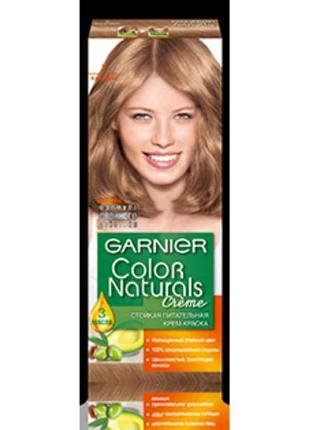 Крем-фарба стійка Капучіно Color Naturals (тон 7) ТМ GARNIER