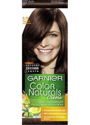 Крем-фарба стійка Шоколад Color Naturals (тон 5.15) ТМ GARNIER