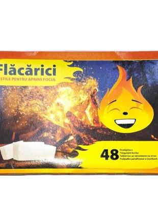 Сухе паливо, планшет (48шт в коробці) Flacarici ТМ Румунія