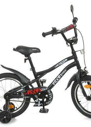 Велосипед дитячий PROF1 16, Y16252-1 Urban, SKD75, ліхтар, дзв...