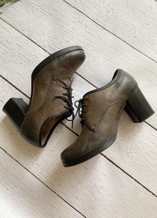 Туфли туфлы кожаные натуральные лоферы оксфорды броги