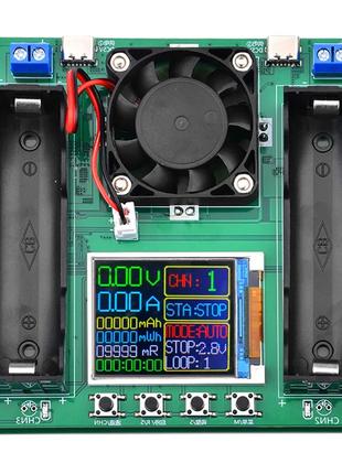 Тестер, измеритель ёмкости аккумуляторов 4 x 18650 li-ion