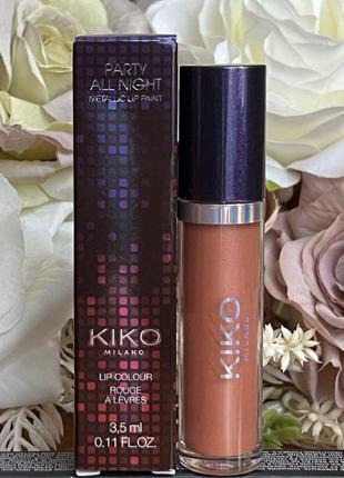 Party all night mettalic lip paint от kiko milano
супер-стойка...