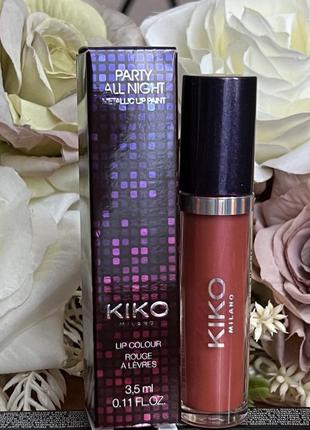 Party all night mettalic lip paint от kiko milano
супер-стойка...