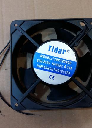 Вентилятор осевой универсальный Tidar 120мм*120мм*38мм / 220-2...