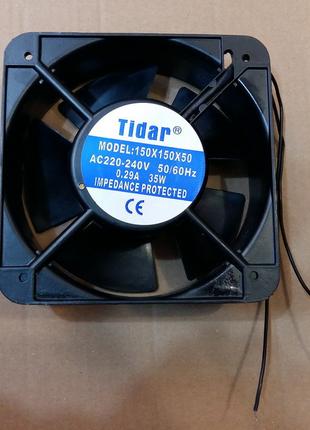 Вентилятор осевой универсальный Tidar 150мм*150мм*50мм / 220-2...