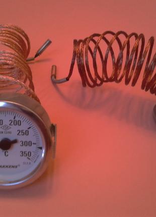 Термометр капиллярный PAKKENS Ø60мм от 0 до 350°С, длина капил...