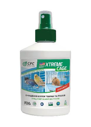 Средство для очищения клеток животных и птиц 0.25л Xtreme CAGE