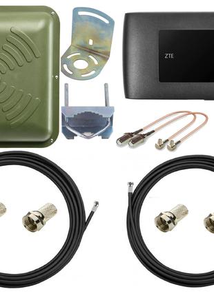 4G Комплект для інтернету Модем ZTE MF920U 3G/4G Wi-Fi Router ...
