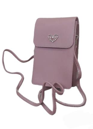 Модная женская сумка RS8712 розовая