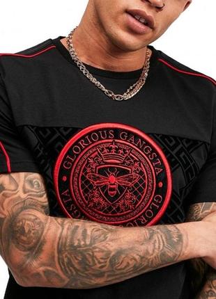 Футболка оригинал glorious gangsta dalian black stretch t-shir...