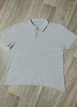 Мужское поло / футболка / primark / серое поло / мужская одежда /