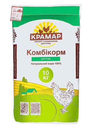 Комбікорм для бройлерів (25-45 днів)/гранула Фініш ПК 6-4 10кг...