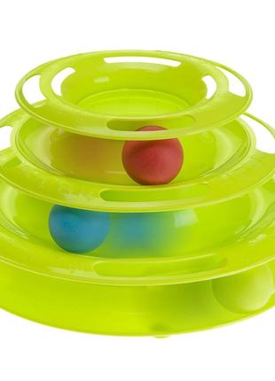 Интерактивная игрушка с мячиками для котов Ferplast Twister (Ф...