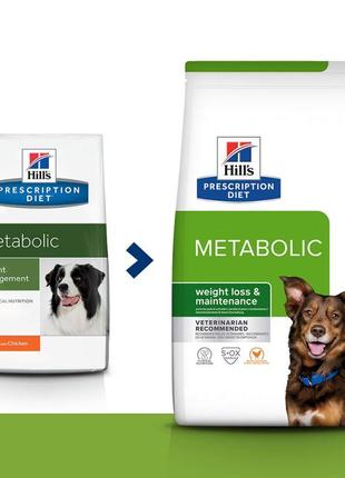 Hills Prescription Diet Canine Metabolic с курицей (Хиллс ПД К...