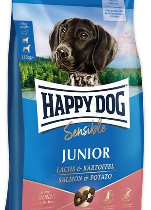 Happy Dog Sensible Junior Salmon Potato (Хэппи Дог Джуниор) ко...