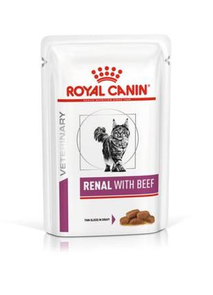 Royal Canin Renal with Beef (Роял Канин Ренал Говядина) влажны...