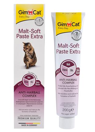 GimCat Malt-Soft Paste Extra (ДжимКэт Мальт Софт) Паста для вы...