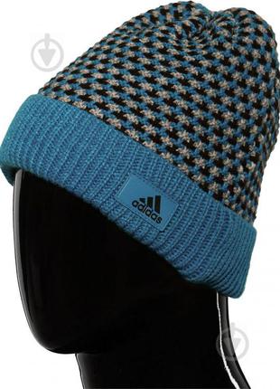 Шапка adidas climaheat striped, размер 56/osfw/l