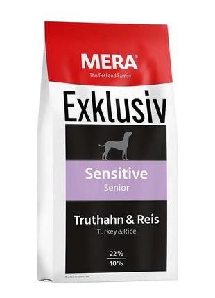 Mera Exklusiv Sensitive Senior Turkey Rice (Мера Сенситив Сень...