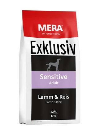 MERA Exklusiv Sensitive Adult Lamb Rice (Мера Сенситив Ягненок...