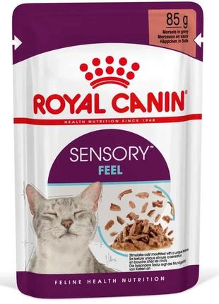 Royal Canin Sensory Feel Gravy (Роял Канін Сенсорі шматочки) в...