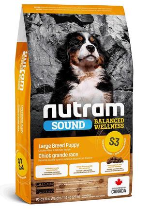 Nutram S3 Sound Balanced Wellness Puppy Large Breed (Нутрам Па...
