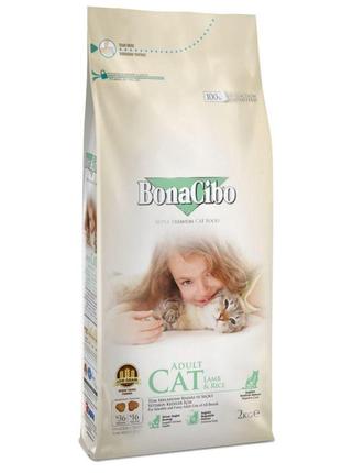 BonaCibo Adult Cat Lamb Rice (Бонасибо Эдалт Кет Ягненок Рис) ...