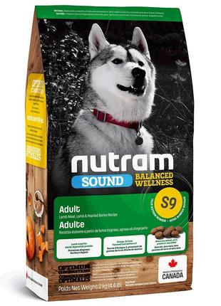 Nutram S9 Sound Balanced Wellness Lamb Adult Dog (Нутрам Саунд...