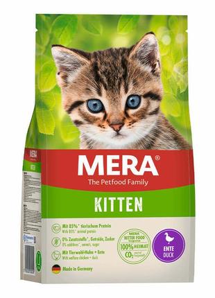 MERA Cats Kitten Duck (Мера Киттен) сухой беззерновой корм для...