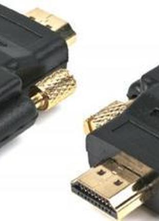 Перехідник Cablexpert HDMI / DVI Black (A-HDMI-DVI-1)