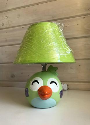 Настільна лампа для дитини, лампа в дитячу кімнату angry birds