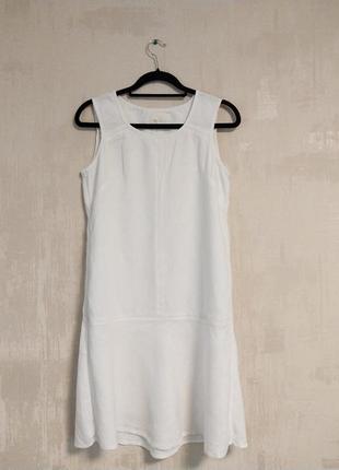 Белое платье 100% лен next