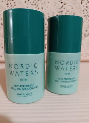 Шариковый дезодорант-антиперспирант nordic waters для женщин о...
