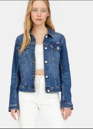 ❤️джинсовая куртка пиджак massimo dutti