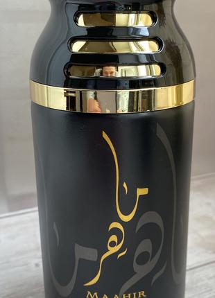 Парфумований дезодорант Lattafa Perfumes Maahir Black Edition ...