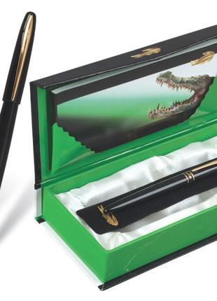 Ручка капиллярная Crocodile 215 R в подарочной упаковке
