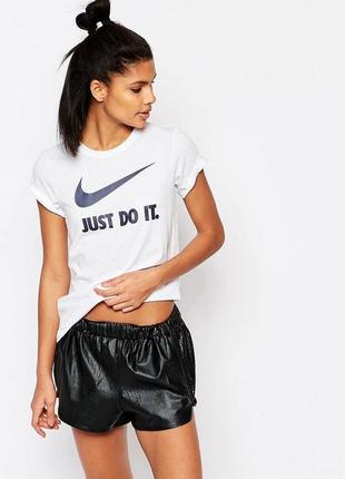 Nike футбока с принтом just do it