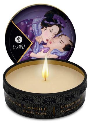 Массажная свеча Shunga Mini Massage Candle – Exotic Fruits (30...