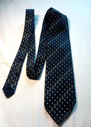 Шелковый мужской брендовый галстук