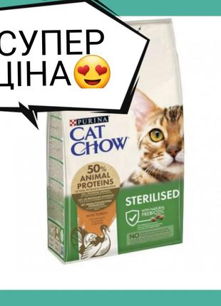 Кет Чау Cat Chow сухий корм для котів 15 кг