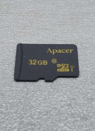 Карта флэш памяти Б/У MicroSD 32Gb