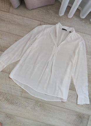 Белоснежная блуза от marc o polo раз. l-xl