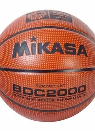 Мяч баскетбольный Mikasa Brown size №6 (BDC2000)