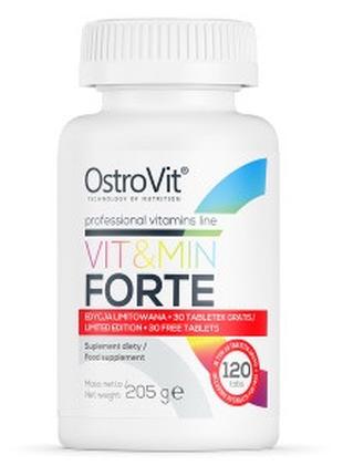 Комплекс Витамин витамины Ostrovit Vit&Min120;таб вітаміни мул...