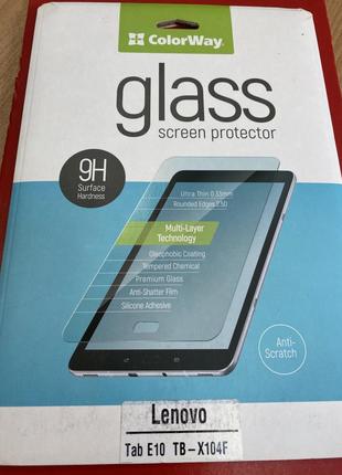 Защитное оригинальное стекло для Lenovo TAB E10 планшет (TB-X1...