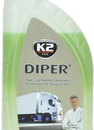 Автошампунь для безконтактної мийки Diper пляшка 1кг K2