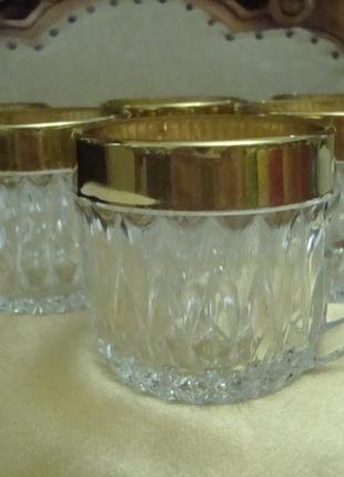 Шикарные стаканы - бокалы набор 6 шт германия №658